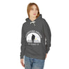 Adventure Awaits Hooded Sweatshirt - Unisex Lightweight Pullover for Outdoor Enthusiasts