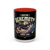 Aerial Titan Behemoth Coffee Mug | Unique Aviation Gift, Collectible Drinkware, Dragon Art Mug, Fantasy Coffee Cup, Cool Gifts for Him