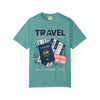 Travel Passport T-Shirt — Explore, Experience, Repeat Graphic Tee