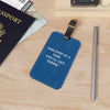 Inspirational Luggage Tag - Travel Quote Tag for Wanderlust Lovers, Personalized Baggage Identifier, Gift for Travelers, ''One Step at [...]