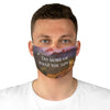 Inspirational Fabric Face Mask | Motivational Fashion, Gift for Her, Comfortable Mask, Everyday Use, Wellness Reminder
