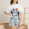 Travel More Worry Less T-Shirt — Mountain Hiker Adventure Tee