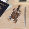 Travel-Inspired Luggage Tag | Adventure Lover's Gift | Travel Journal Accessory | Vintage Style Tag | Perfect for Vacations