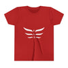 Youth Tee — 'FLY' Wing Graphic Kids T‑Shirt, Motivational Casual Top for Boys & Girls