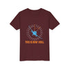 Youth Tee — 'This Is How I Roll' Airplane Speedometer Design