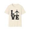 Airplane Love T-Shirt — Travel Lover Tee