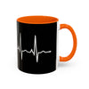 Pilot Heartbeat Coffee Mug — Airplane ECG Travel Lover Gift (11/15oz)