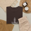 Aviation Word-Art Airplane T‑Shirt — Pilot & Travel Crew Gift