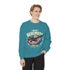 Retro-Inspired Graphic Sweatshirt, Casual Wear, Gifts for Him/Her, Comfortable Lounge Sweatshirt, Vintage Style Apparel
