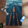 Aviation-Inspired Rubber Yoga Mat - Elevate Your Practice