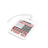 Retired Firefighter Luggage Tag – "Retired Firefighter and Still Smokin' Hot" Travel ID