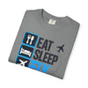 Eat Sleep Fly Repeat T-Shirt — Pilot & Aviation Travel Tee