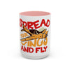Spread Your Wings Coffee Mug, Inspirational Mug, Adventure Gift, Aviation Lover's Cup, Unique Travel Mug, Gift for Pilots, Fun Drinkware