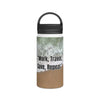 Travel-Inspired Stainless Steel Water Bottle - "Work, Travel, Save, Repeat" - Perfect Gift for Adventurers, Beach Lovers, Gym [...]