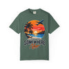 Let's Go Somewhere New T-Shirt - Retro Beach Sunset Travel Tee
