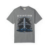 Aviation Graphic T-Shirt — 'Aviation: Life in the Sky' Airplane Tee for Pilots & Travel Fans