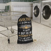 Aviation Quote Laundry Bag – "Aviation is fine as a sport… but as an instrument of war it is worthless"