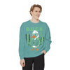 Cool Duck Graphic Sweatshirt, Unisex Sweatshirt, Casual Wear, Streetwear Style, Unique Gift, Cozy Layering Essential