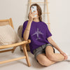 Aviation Word-Art Airplane T‑Shirt — Pilot & Travel Crew Gift