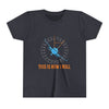 Youth Tee — 'This Is How I Roll' Airplane Speedometer Design