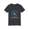 Youth Tee — 'This Is How I Roll' Airplane Speedometer Design