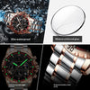 Waterproof Multifunction Sporty Mens Watch