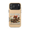 Adventure-Themed Phone Case, Fly High, Discover New Heights, Cute Cartoon Design, Perfect Gift, Travel Accessories