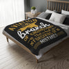 Aviation Is the Branch of Engineering Microfiber Blanket – Pilot Gift Throw