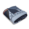Aviation Lovers' Fleece Blanket - Cozy Travel Gift, Airplane Design Throw, Travel Enthusiast Decor, Perfect for Home & Office