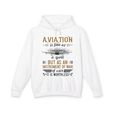 Aviation Is Fine As A Sport Hoodie — Pilot & Aircraft Quote Sweatshirt