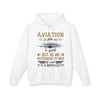 Aviation Is Fine As A Sport Hoodie — Pilot & Aircraft Quote Sweatshirt