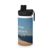 Inspirational Stainless Steel Water Bottle | Motivational Gym Hydration Gear, Travel Companion, Fitness Gift, Outdoor Adventure
