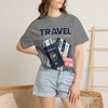 Travel Passport T-Shirt — Explore, Experience, Repeat Graphic Tee