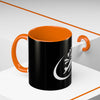 Pilot Pup Coffee Mug — Black Accent Ceramic Mug with Aviator Dog Design (11/15oz)