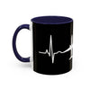 Pilot Heartbeat Coffee Mug — Airplane ECG Travel Lover Gift (11/15oz)