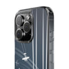 Aviation Clear Phone Case - Airplane Design, Travel Accessory, Unique Gift, Phone Cover, Aviation Enthusiast, Air Travel Lover