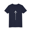 Youth Tee — Follow Your Dreams Airplane Graphic