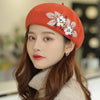 Korean Style All-match Warm Wool Hooded Hat