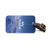 Personalized Luggage Tag, Travel Accessory, Baggage ID, Vacation Gift, Airplane Journey Label, Unique Travel Keepsake