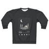 Camping Playlist Sweatshirt — Night Campsite Music Graphic