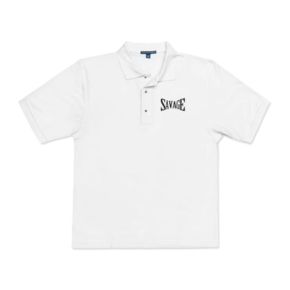 Savage Unisex Embroidered Polo Shirt – Casual Everyday Wear