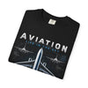 Aviation Graphic T-Shirt — 'Aviation: Life in the Sky' Airplane Tee for Pilots & Travel Fans