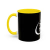 Pilot Pup Coffee Mug — Black Accent Ceramic Mug with Aviator Dog Design (11/15oz)