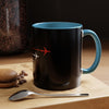 Aviation Jet Mug — Red Leader Flight Trail Coffee Cup (11/15oz)