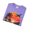 Let's Go Somewhere New T-Shirt - Retro Beach Sunset Travel Tee