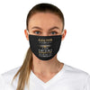 Aviation Quote Fabric Face Mask — "Aviation is like an art..." Pilot Gift