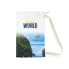 Explore the World Laundry Bag - Travel, Adventure, Beach Essentials, Fun Gift, Eco-Friendly