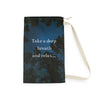 Serene Laundry Bag with Inspirational Quote
