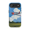Vintage Airplane Phone Case | Tough Cases, Aviation Gift, Pilot Accessory, Cloud Design, Unique Phone Cover