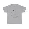 Travel Tee — “Where to next?” Airplane Graphic T‑Shirt